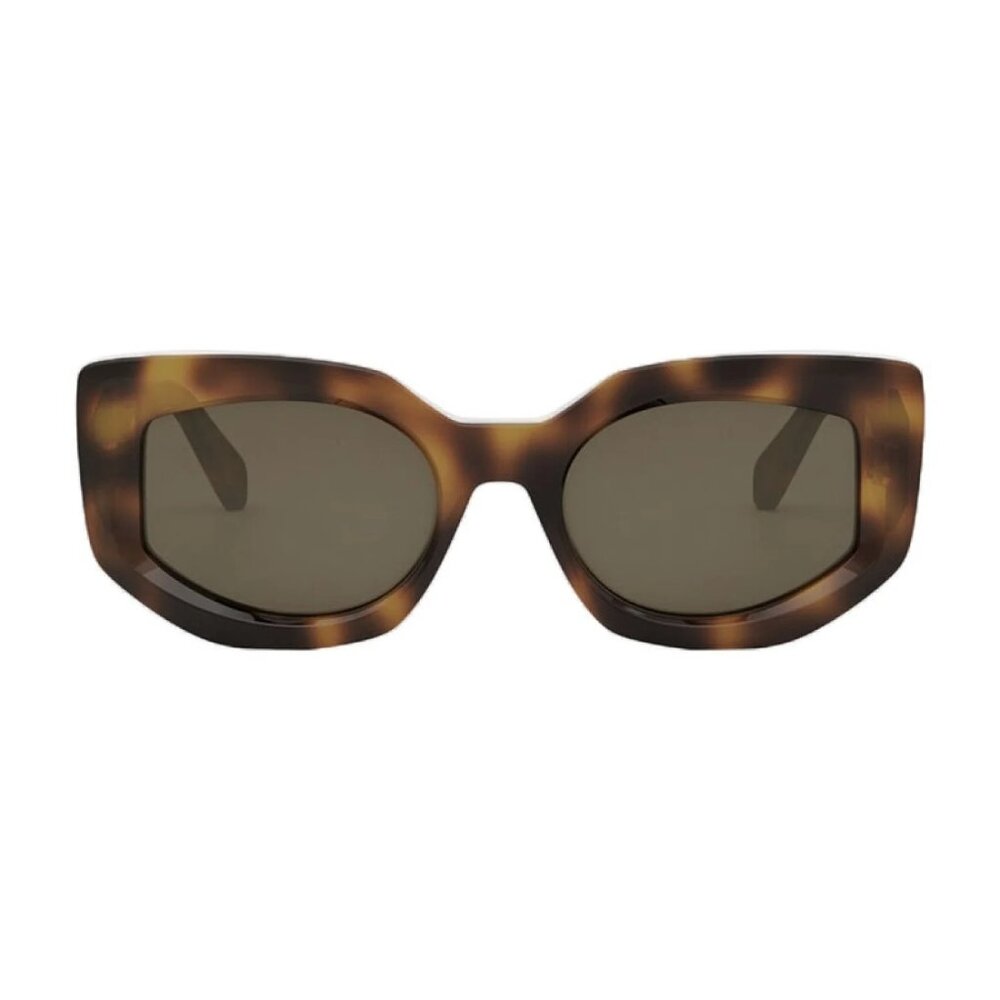 NEW CELINE SUNGLASSES HAVANA WOMEN EYEWEAR CELINE CL40277I 53E - Picture 2 of 3